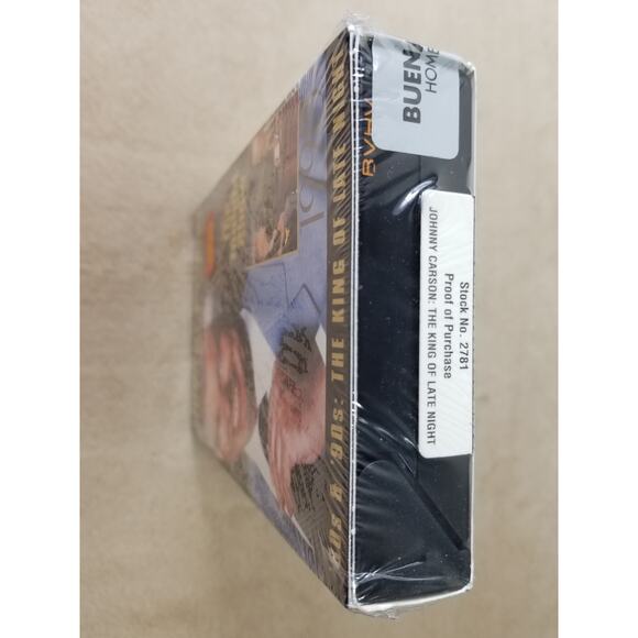 Johnny Carson VHS The Tonight Show 1990 New Sealed The King of Late Night Vtg - Picture 7 of 10